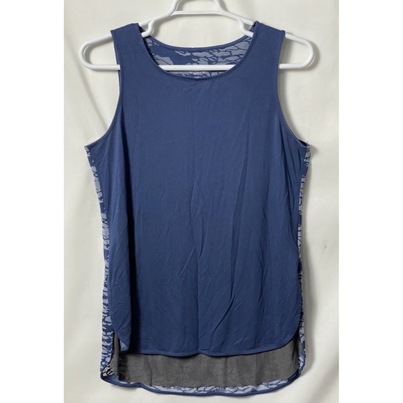 Tangerine Womens sleeveless layered active tank top, size L - Picture 1 of 3